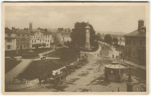 THE SQUARE, BARNSTAPLE - Devon Postcard - Picture 1 of 2