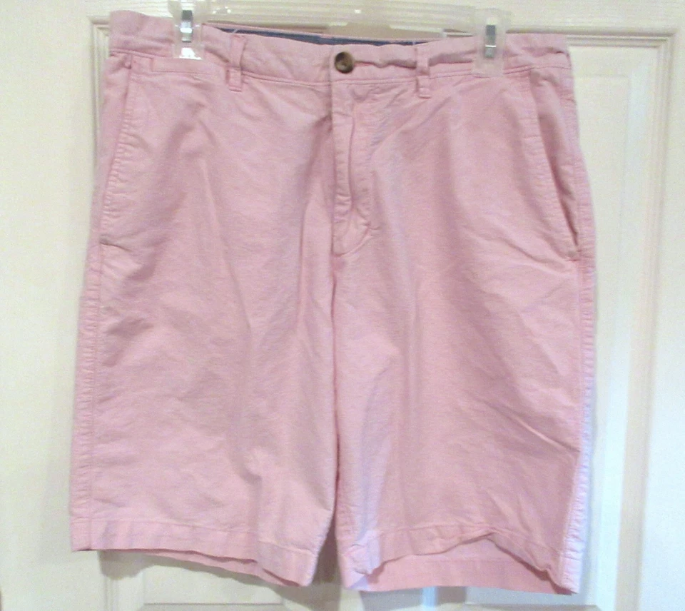 Мужские MERONA ~ розовый CHINO шорты ~ размер 32 ~ новый шорты хаки хлопок - Изображение 1 из 4