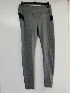Everlast Gray Yoga Pants Leggings Jogging Exercise Sports Fitness Size M - Picture 1 of 5