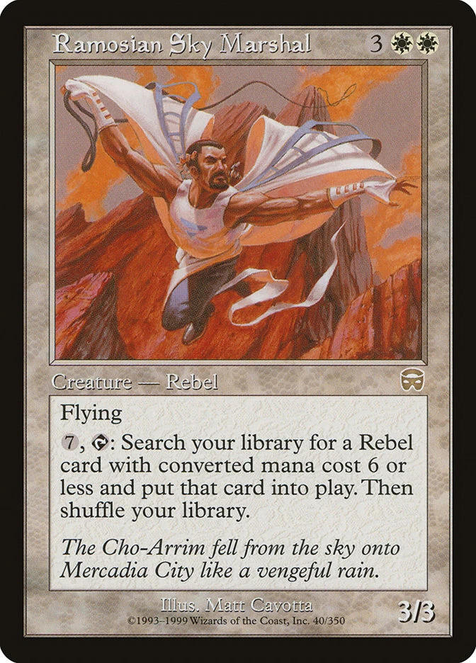 4x Ramosian Sky Marshal - LP - Mercadian Masques - SPARROW MAGIC mtg - Image 1 of 1