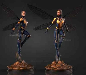 The Wasp Statue 3D Print Unpainted/Unassembled - Picture 1 of 5