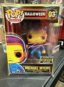 Michael Myers Black light Funko Signed By Tyler Mane W/COA - Picture 1 of 2