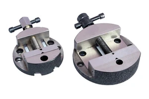 Buyohlic Round Vise Vice for 3" & 4" Rotary Table + 3 Fixing Tee Nut-Milling - Picture 1 of 9