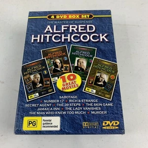 Alfred Hitchcock Collection 10 Great Movies DVD Region ALL Free Postage - Picture 1 of 6