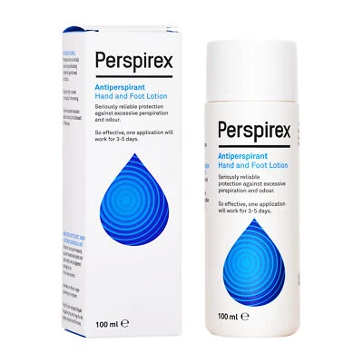 Loción antitranspirante para manos y pies Perspirex 100 ml cuidado personal uñas y manos Foto 1 de 3