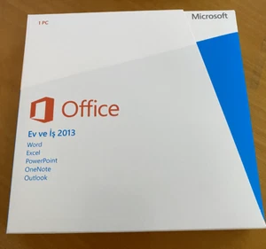 MICROSOFT X18-08791 OFFICE HOME & BUSINESS 2013 32/64 BIT TURKISH MIDDLE EAST - Bild 1 von 4