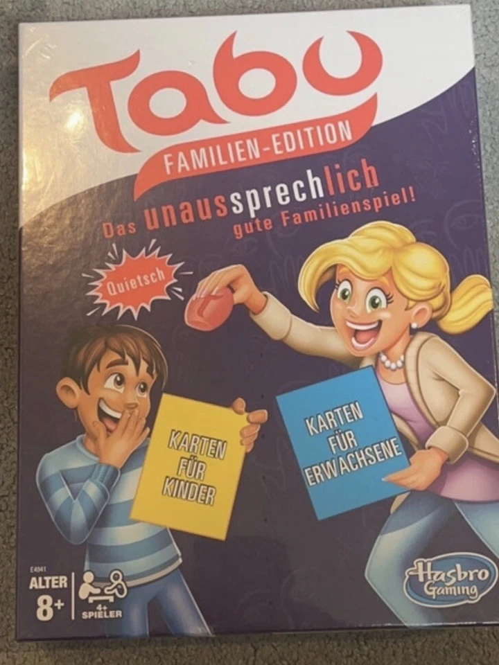 Hasbro Tabu German Speaking Game Brand New - Image 1 of 1
