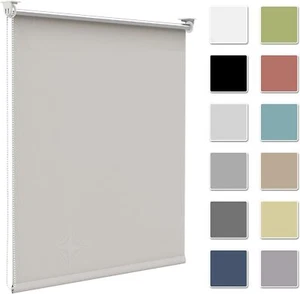 Rollo Klemmfix Verdunklungsrollo Thermo ohne Bohren Klemmrollo Fensterrollo DHL - Bild 1 von 11