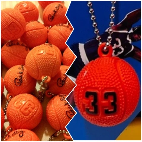 KEYCHAIN ONLY | PATRICK EWING MINI BASKETBALL KEYCHAIN Cover