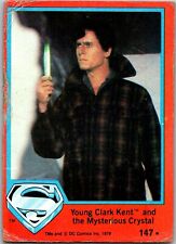 1978 Topps Superman #147 Young Clark Kent & the Mysterious Crystal Free Shipping