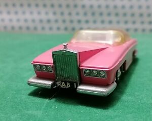 Rolls Royce Lady Penelope Fab 1 - Vintage Dinky toys 100 Made IN England 1966