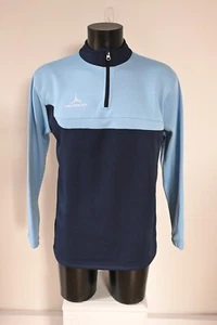 Mens 1/4 Zip Turquoise and Navy - NEW - Small - Picture 1 of 9