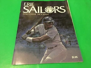 ERIE SAILORS 1990 SOUVENIR GAME PROGRAM MAGAZINE NY PENN LEAGUE A BASEBALL READ - Picture 1 of 8