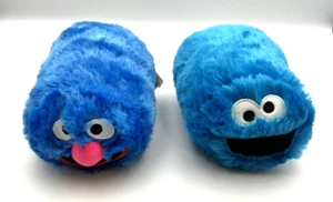 Sesame Street Grover Cookie Monster Stackable Plush 9 Inches Super Soft 2pc - Picture 1 of 6