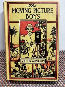 The Moving Picture Boys by Victor Appleton #1 in 15-book series 1913 EXCELLENT - Imagen 1 de 9