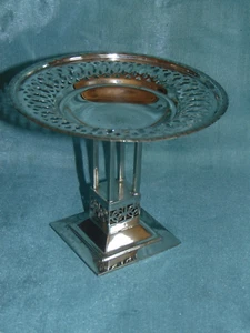 Antique Silver Plate Tazza on Stand - J.B. CHATTERLEY & SONS LTD Birmingham - Picture 1 of 16