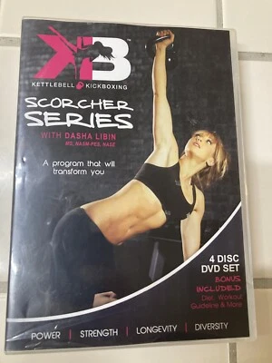 Kettlebell Kickboxing : Scorcher Series with Dasha Libin (DVD, 4-Disc Set, 2012) - Image 1 of 3