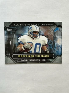 2015 Topps - All-Time Fantasy Legends Barry Sanders #ATFL-BS - Bild 1 von 2