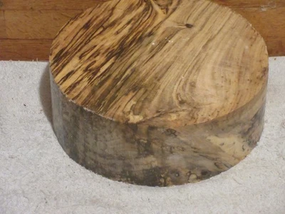 CUENCO DE MADERA TORNEADO HACKBERRY PARTIDO MISSOURI 8X3 EN BLANCO Foto 1 de 2