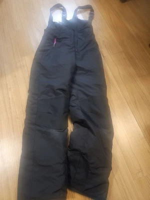 Traje de Nieve Champion Baberos Invierno Negro Púrpura Niñas Talla 14/16 XL Foto 1 de 4