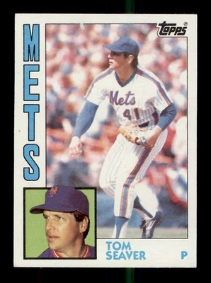 1984 TOPPS #740 TOM SEAVER NEW YORK METS - Image 1 of 2