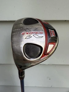 Left Handed Tour Edge Exotics XCG4 3 Wood Golf Club 15 Degree R Flex - Picture 1 of 8
