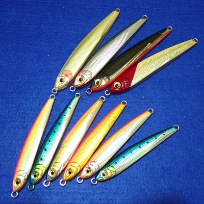 Señuelo JDM descontinuado MARIA JAPÓN Jig Minnow ONDE ONDA 12 cm X 4 + 10 cm X 6 1/2 Foto 1 de 4