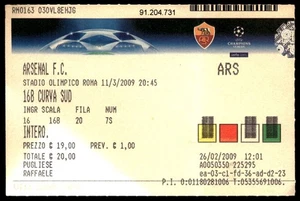 Ticket 2009 AS Roma vs. Arsenal FC Champions League  38813 - Picture 1 of 2