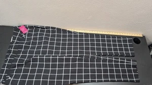 Kim Rogers Millennium Straight Pant Pull On Tummy Control Plaid Size 20W New - Picture 1 of 16