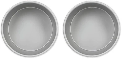 PME RND053 Teglia Professionale Alluminio Argento 12 cm (Confezione da 2) - Immagine 1 di 4