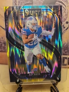 RAY DAVIS 2024 Select No. 189 Premier GREEN YELLOW SHOCK PRIZM ROOKIE BILLS RC - Picture 1 of 2