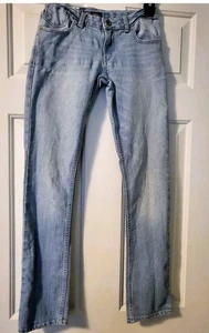 Levi's Girls Adjustable Waistband Skinny Jeans Size 14 Regular - Picture 1 of 5