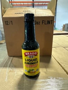 Organic Coconut Liquid Aminos, Soy-Free Seasoning 10 floz (Pack of 12) FIRESALE! - Picture 1 of 3