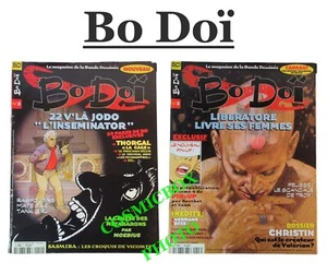 Magazine lot BO DOÏ n° 2 + 3 de 1997 libératore Femmes BD revue Moebius Thorgal - Imagen 1 de 1