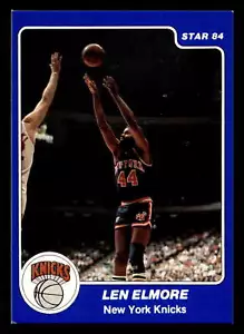 1983-84 Star #63 Len Elmore Near Mint Knicks ID:406533 - Foto 1 di 2