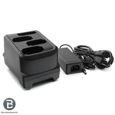 UNIVERSAL Chargeur de batterie 4 fentes avec adaptateur pour Zebra mc9300, mc930b, mc930p