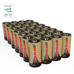 Tenergy 24 PCS 3.7V RCR123A Li-ion Rechargeable Batteries for Arlo Cameras - Picture 1 of 8