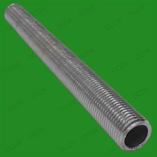 5x M10 300mm x 10mm Allthread Hollow Threaded Rod Tube, Electrical Lamp Socket