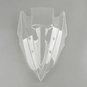 Motorcycle Clear Windshield Windscreen ABS For Kawasaki Z250 Z300 2013-2016 - Imagen 1 de 4