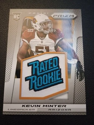2013 Prizm Kevin Minter RELIC Cardinals - Image 1 of 2