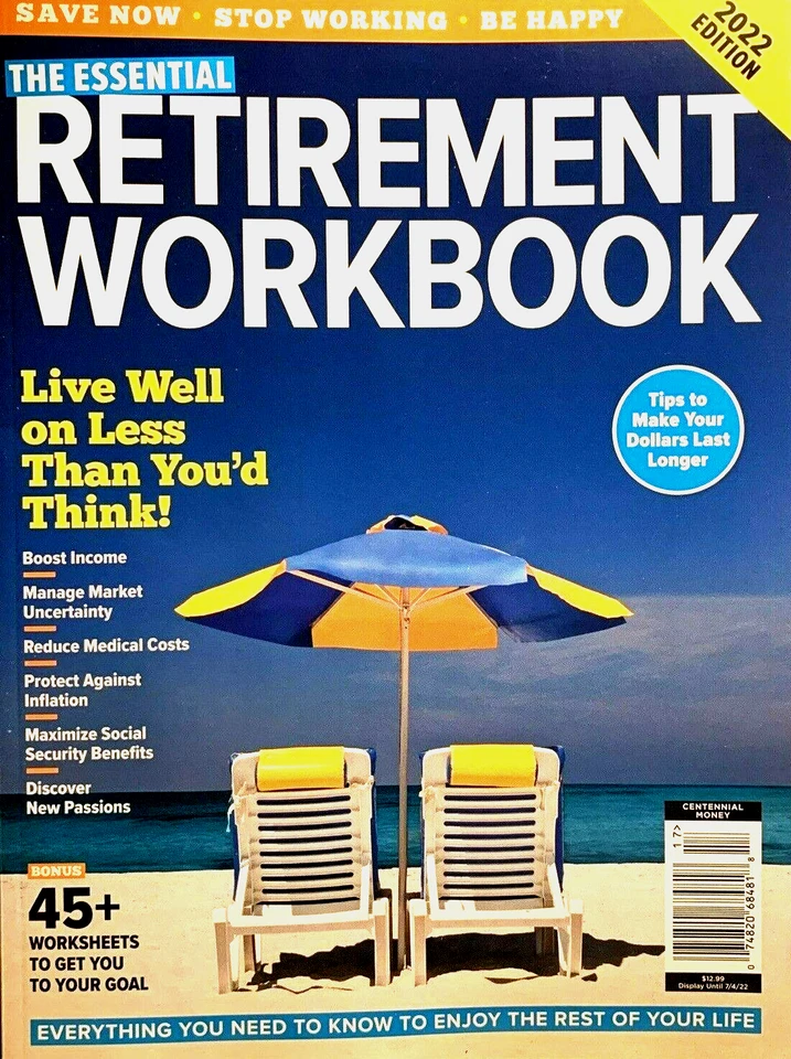 CENTENNIAL MEDIA  THE ESSENTIAL RETIREMENT WORKBOOK 2022 EDITION - Image 1 of 1