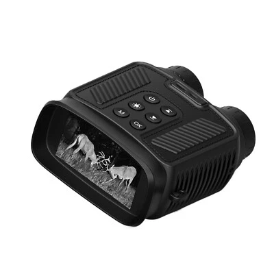 Night Vision Goggles Binoculars Digital IR Mounted Hunting W/ Card Rechargeabl4X - Image 1 of 4