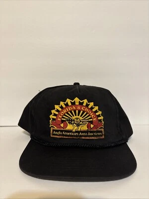 Gorra negra vintage Florida’s Choice con cierre a presión Foto 1 de 4