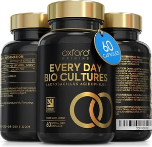 Probiotics for Gut Health Digestive System Prebiotics Capsules 100 Billion CFU/g - Picture 1 of 8