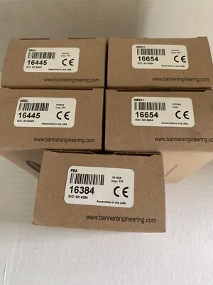 Banner Engineering 16445 Multi-Beam Scanner Block SBEX (New! manf. date: 2023) - Image 1 of 3