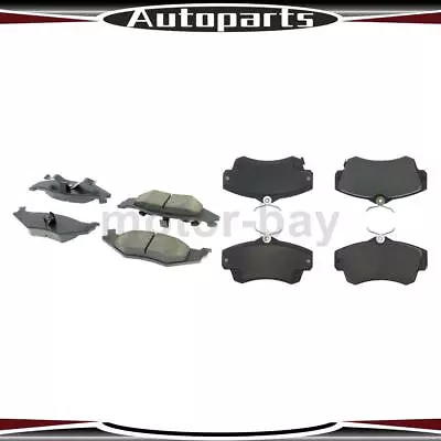 Pastilhas de freio dianteiras traseiras para Chrysler PT Cruiser 2010 2009 2008 2007 2006 2005 2004 - Imagem 1 de 4