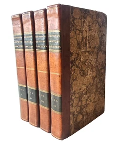 Thomas Robinson's SCRIPTURE CHARACTERS / 4 Vols / 1822 / Bible Int. - Picture 1 of 24
