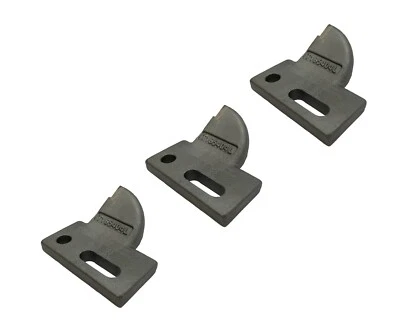 3 L.H. 4" Cut, Bolt On, Carbide Tooth, T165404L for many small Chain Trenchers - Image 1 of 2