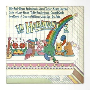 In Harmony 2 (1981 U.S. 10 Track Gold Foil Stamped Promo LP w/Lyric Sleeve) - Bild 1 von 7