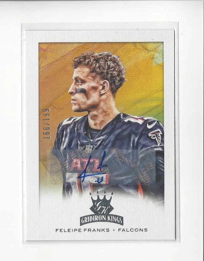 2021 Chronicles Gridiron Kings #11 Feleipe Franks RC AUTOGRAPH Falcons /199 - Image 1 of 1